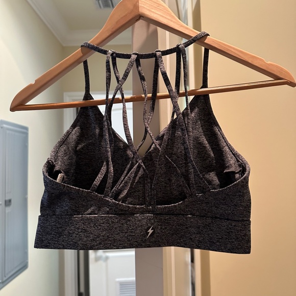 Electric Yoga Cross Chest Sports Bra Grey Size:S - Picture 6 of 7